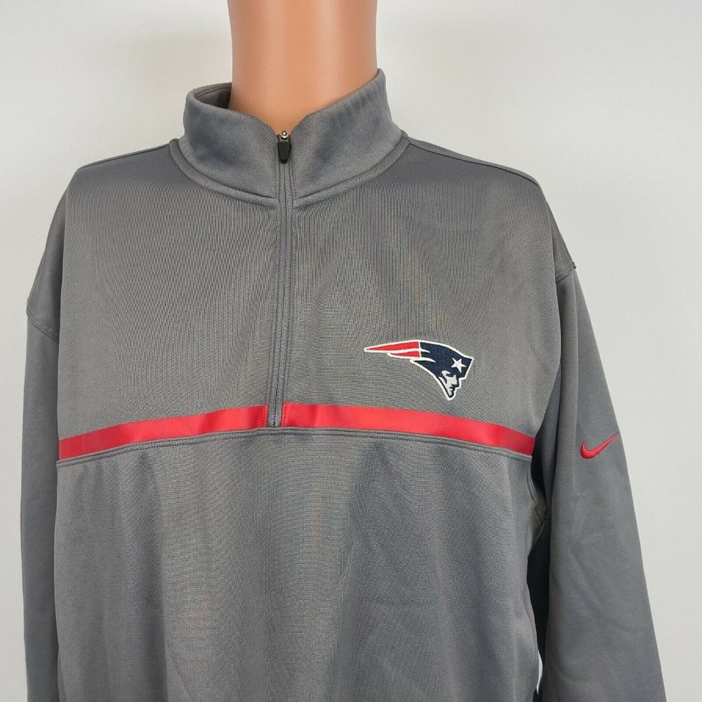 Nike Golf New England Patriots Tour Performance Therma Fit Sweatshirt NFL XL - Picture 1 of 4